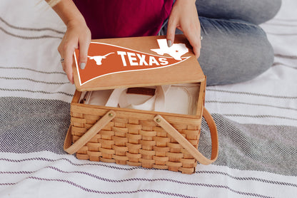 Texas Longhorns - Poppy Personal Picnic Basket
