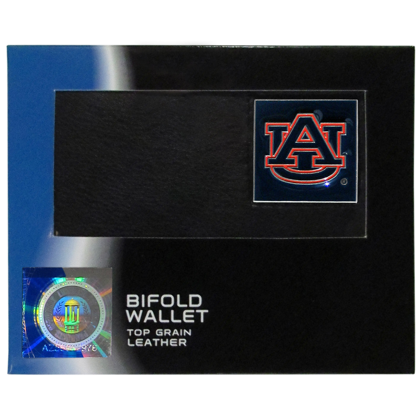 Auburn Tigers Leather Bi-fold Wallet