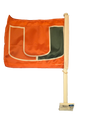 Miami Hurricanes "U" Carflag