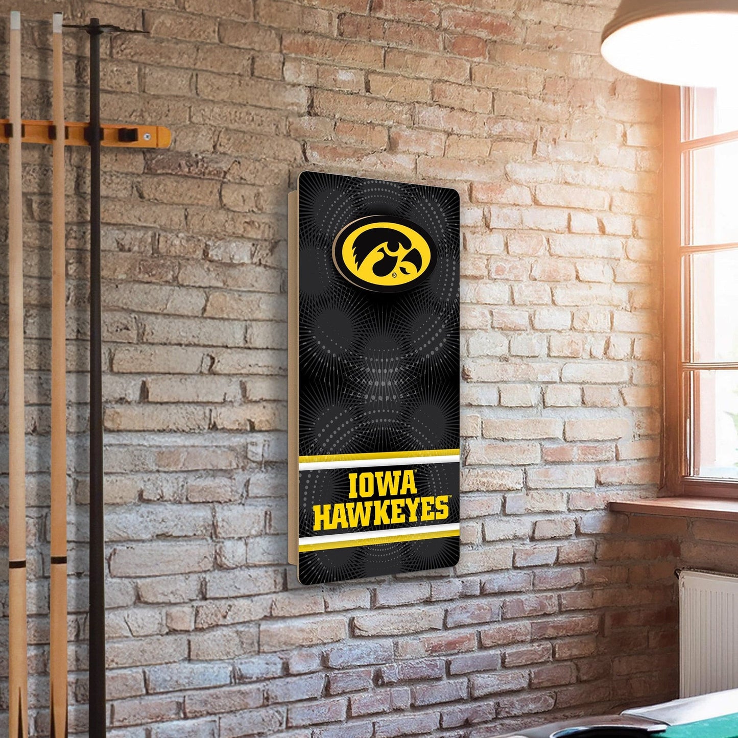 NCAA Wall Art thats also Corn Hole -University of Iowa