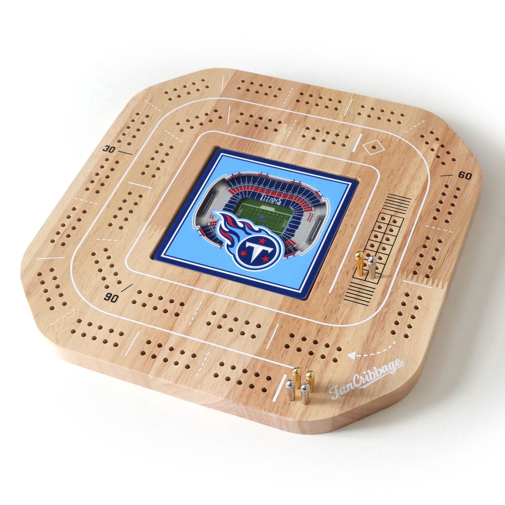 NFL Tennessee Titans StadiumView Cribbage Game