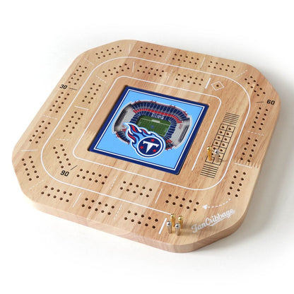 NFL Tennessee Titans StadiumView Cribbage Game