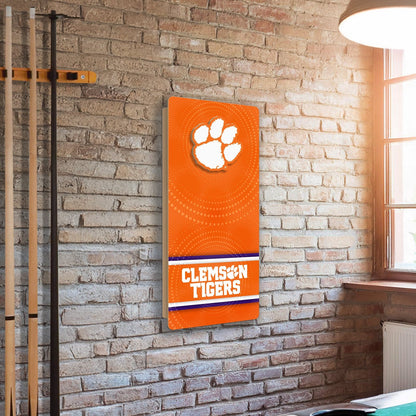 Clemson

NCAA Wall Art thats also Corn Hole -Clemson University