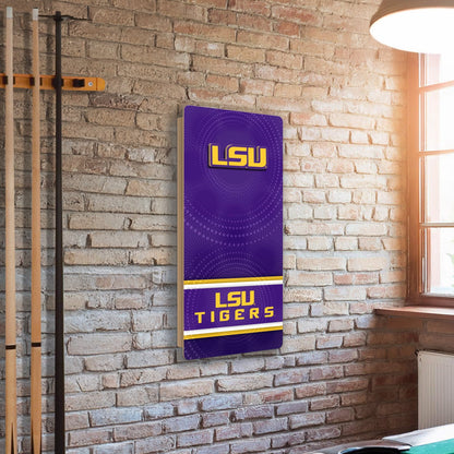 NCAA Wall Art thats also Corn Hole -LSU