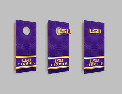 NCAA Wall Art thats also Corn Hole -LSU