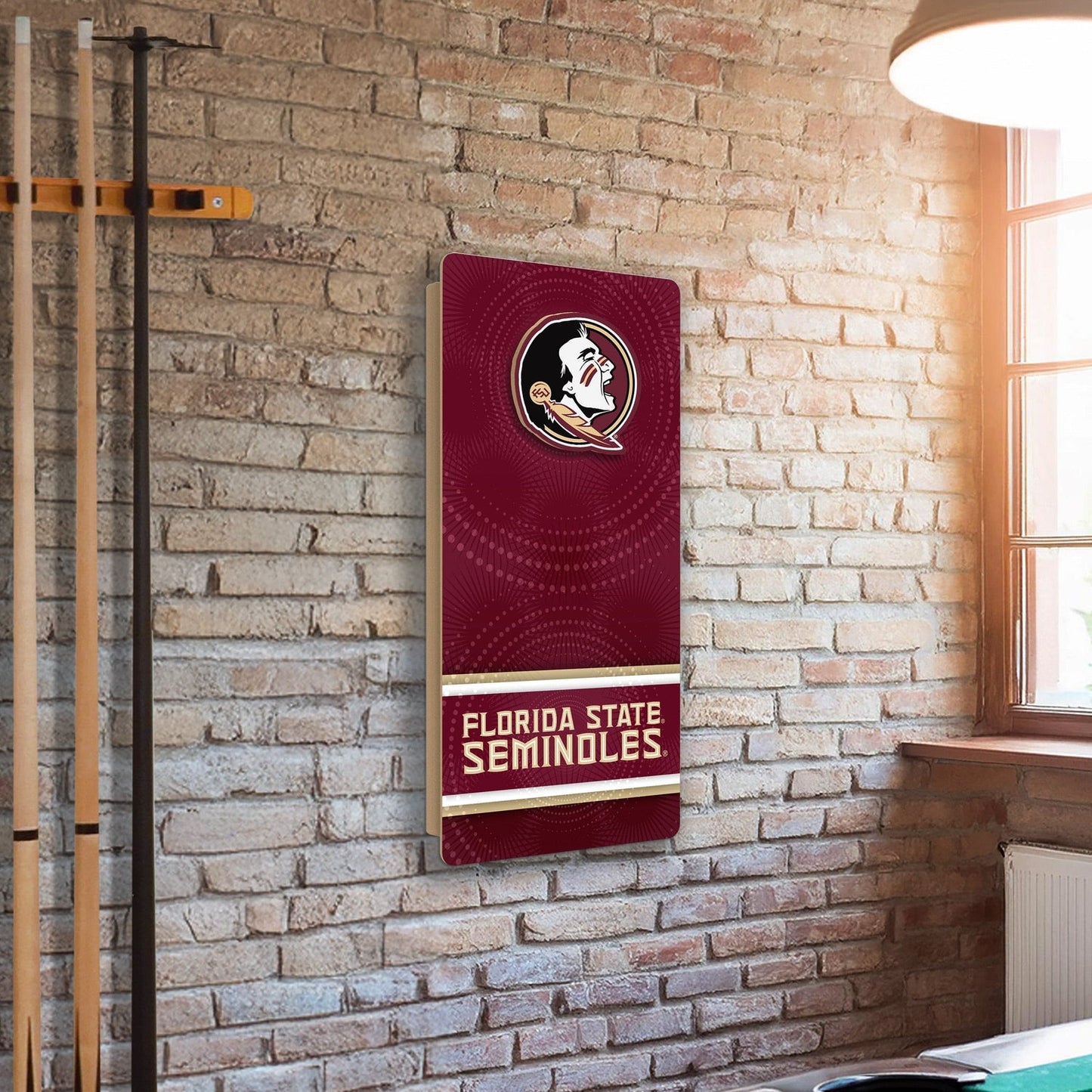 NCAA Wall Art thats also Corn Hole -Florida State University