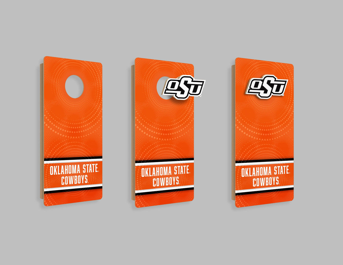 NCAA Wall Art thats also Corn Hole -Oklahoma State University