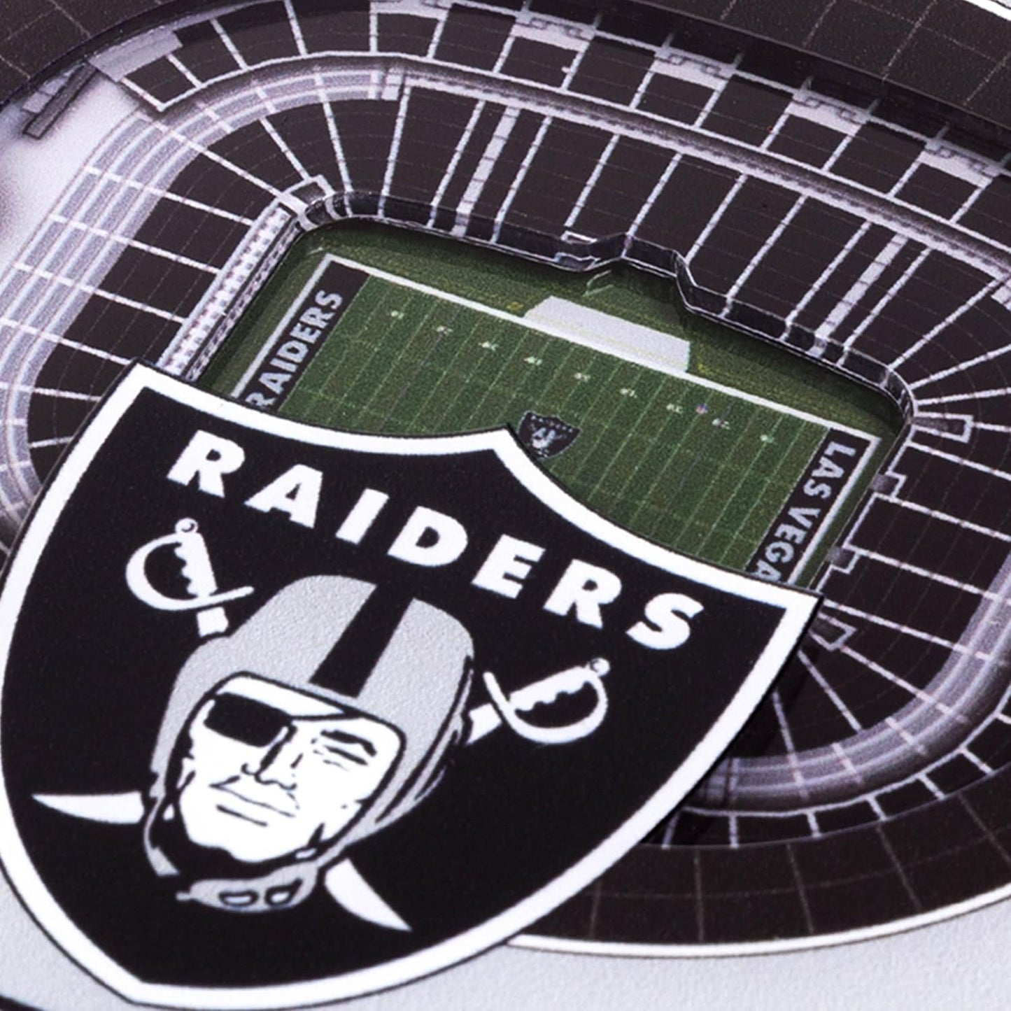 NFL Las Vegas Raiders StadiumView Cribbage Game