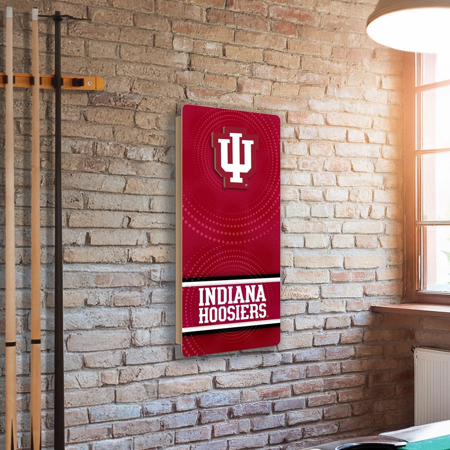 NCAA Wall Art thats also Corn Hole -Indiana University