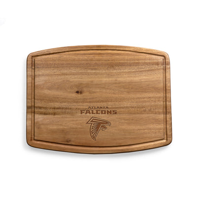Atlanta Falcons - Ovale Acacia Cutting Board