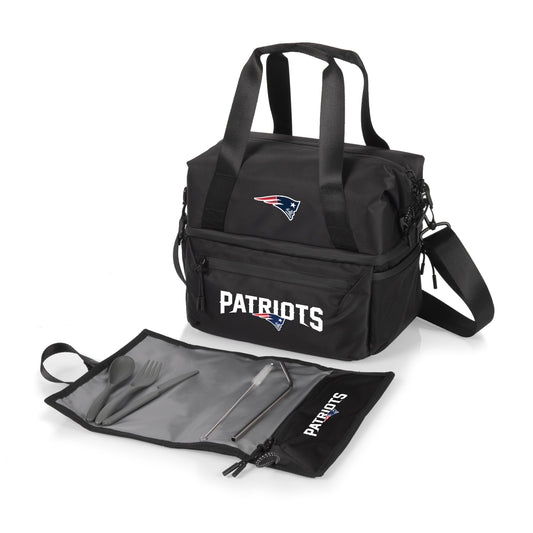 New England Patriots - Tarana Recycled Lunch Bag Cooler with Utensils