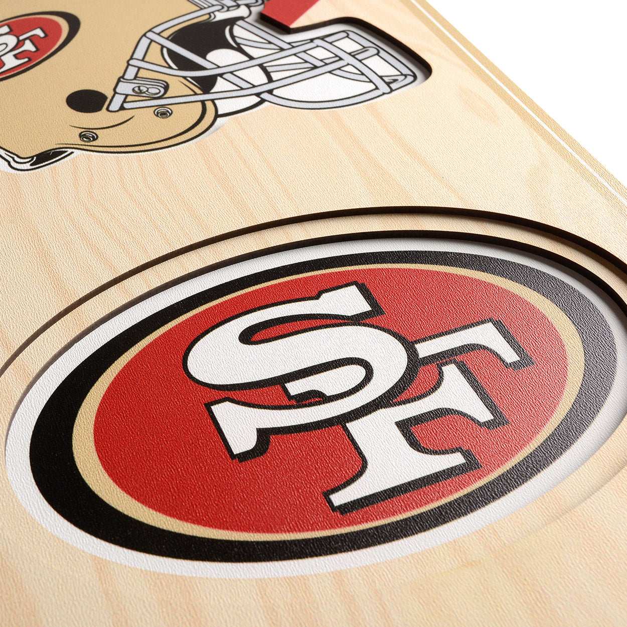 NFL San Francisco 49ers 3D Stadium Banner 8' X 32'