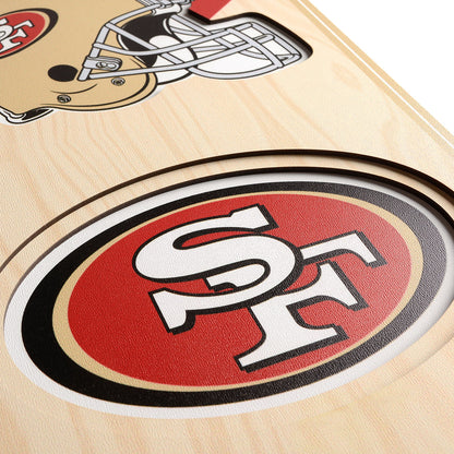 NFL San Francisco 49ers 3D Stadium Banner 8' X 32'