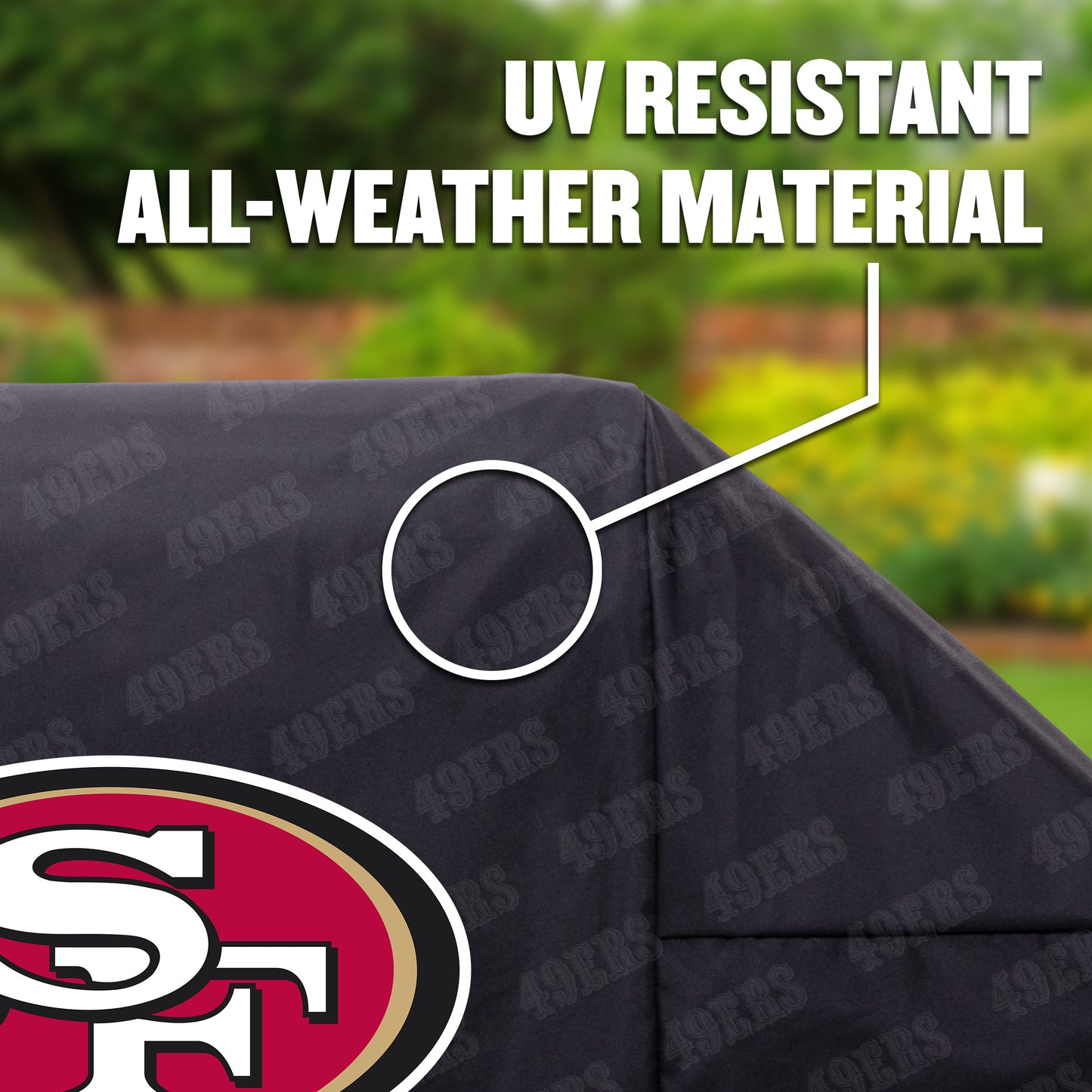 NFL San Francisco 49ers Heavy Duty Grill Cover