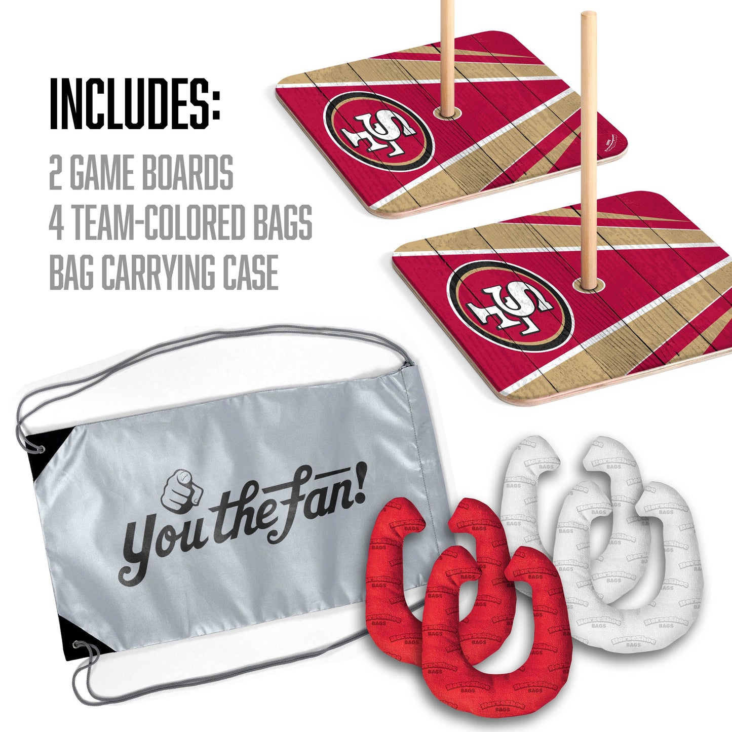 NFL San Francisco 49ers Horseshoe Bag Game