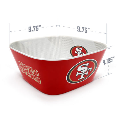 San Francisco 49ers Large Party Bowl Alt 3