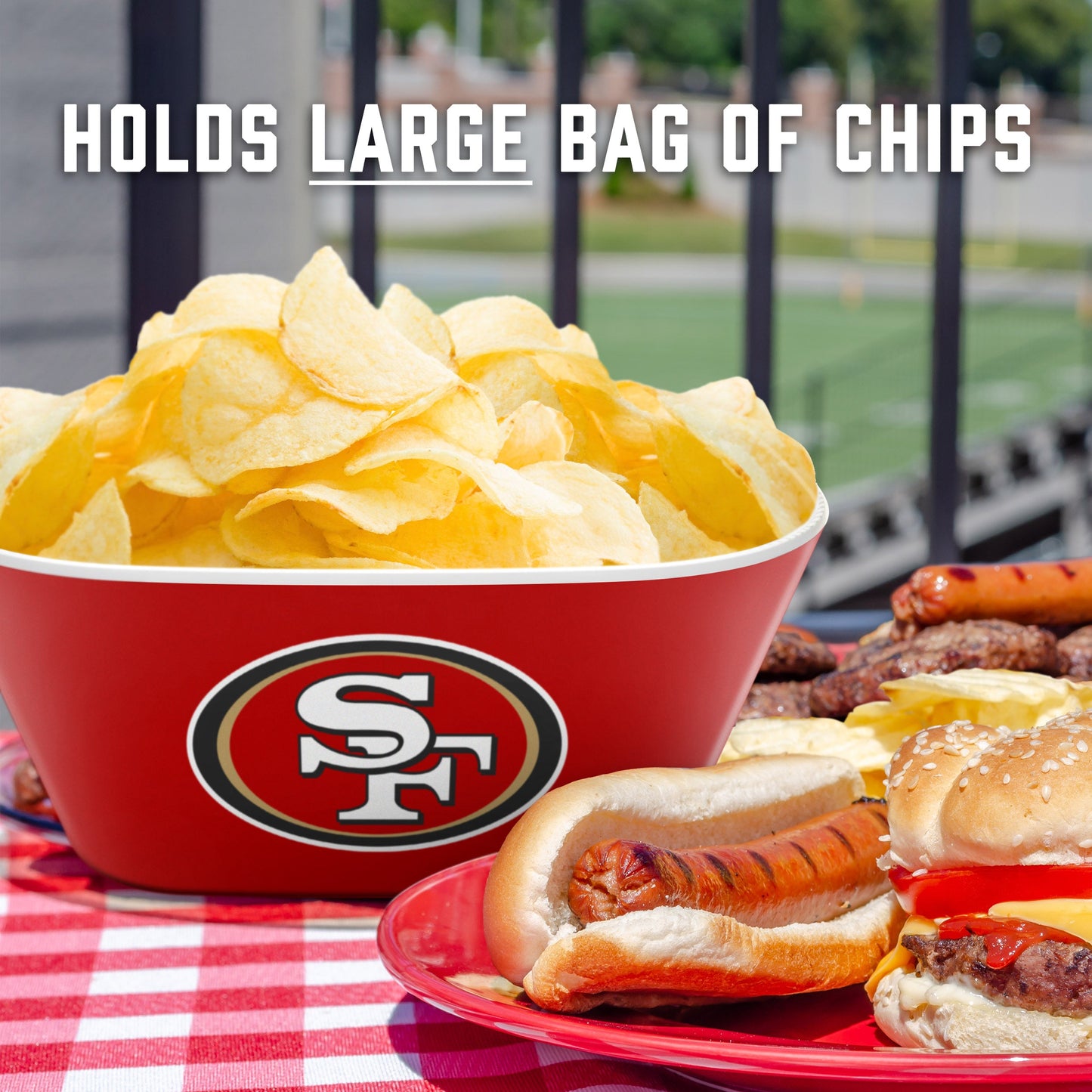 San Francisco 49ers Large Party Bowl Alt 4