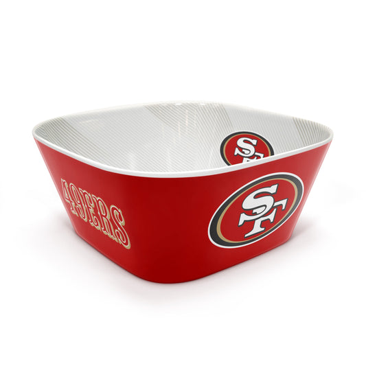 San Francisco 49ers Large Party Bowl