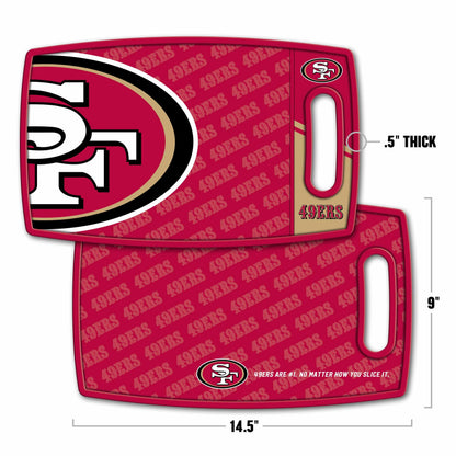 San Francisco 49ers Logo Series Cutting Board Alt 1