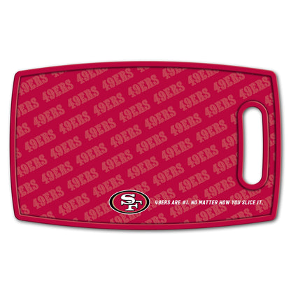 San Francisco 49ers Logo Series Cutting Board Alt 2