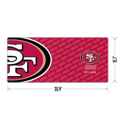 San Francisco 49ers Logo Series Desk Pad Alt 1