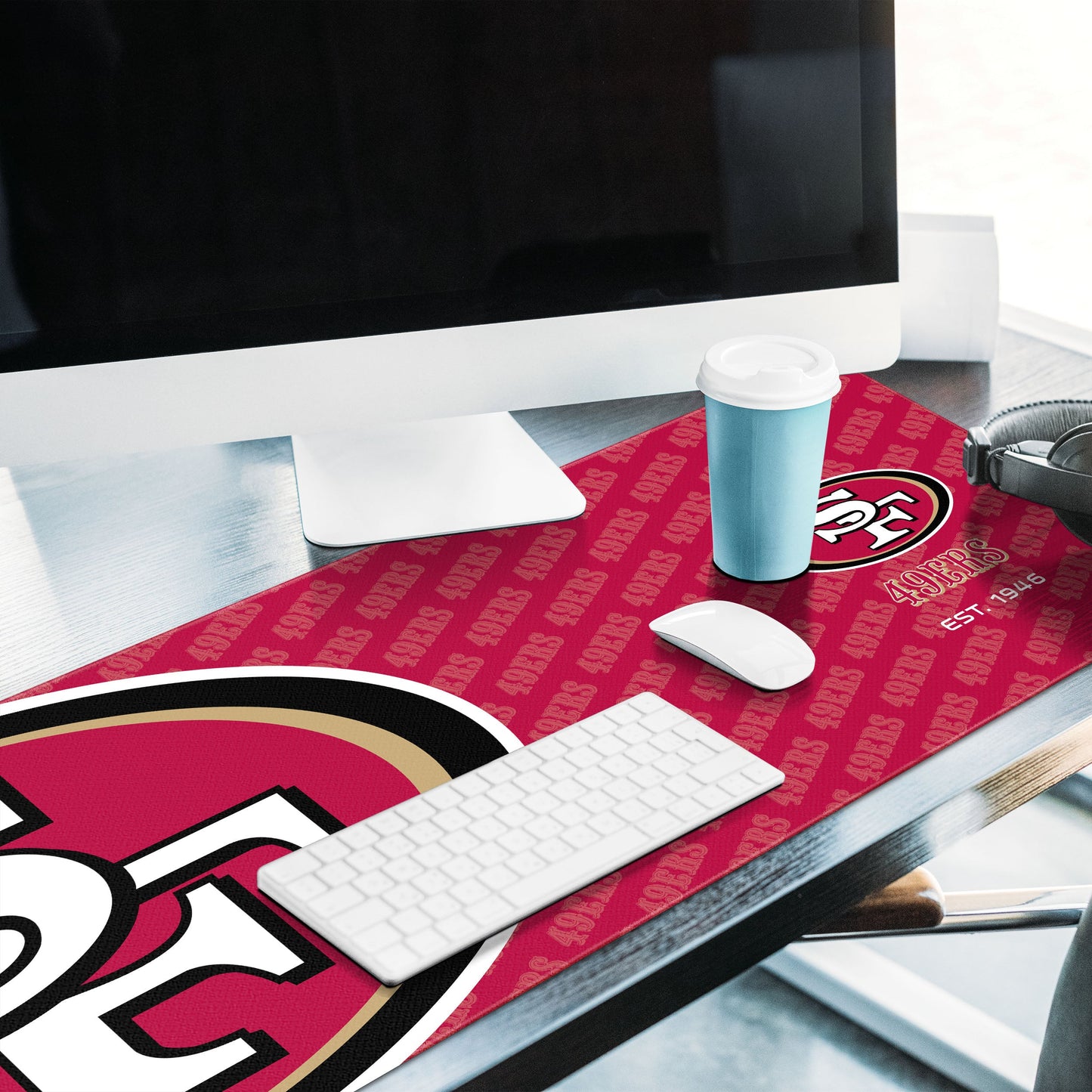 San Francisco 49ers Logo Series Desk Pad Alt 2