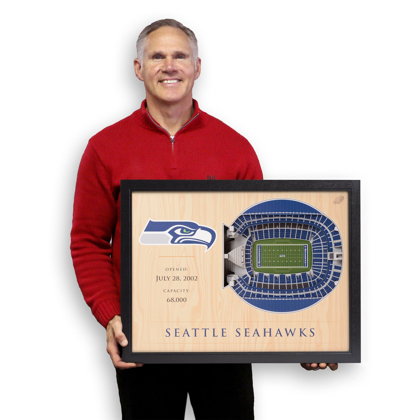 NFL Seattle Seahawks 25-Layer StadiumView Wallart