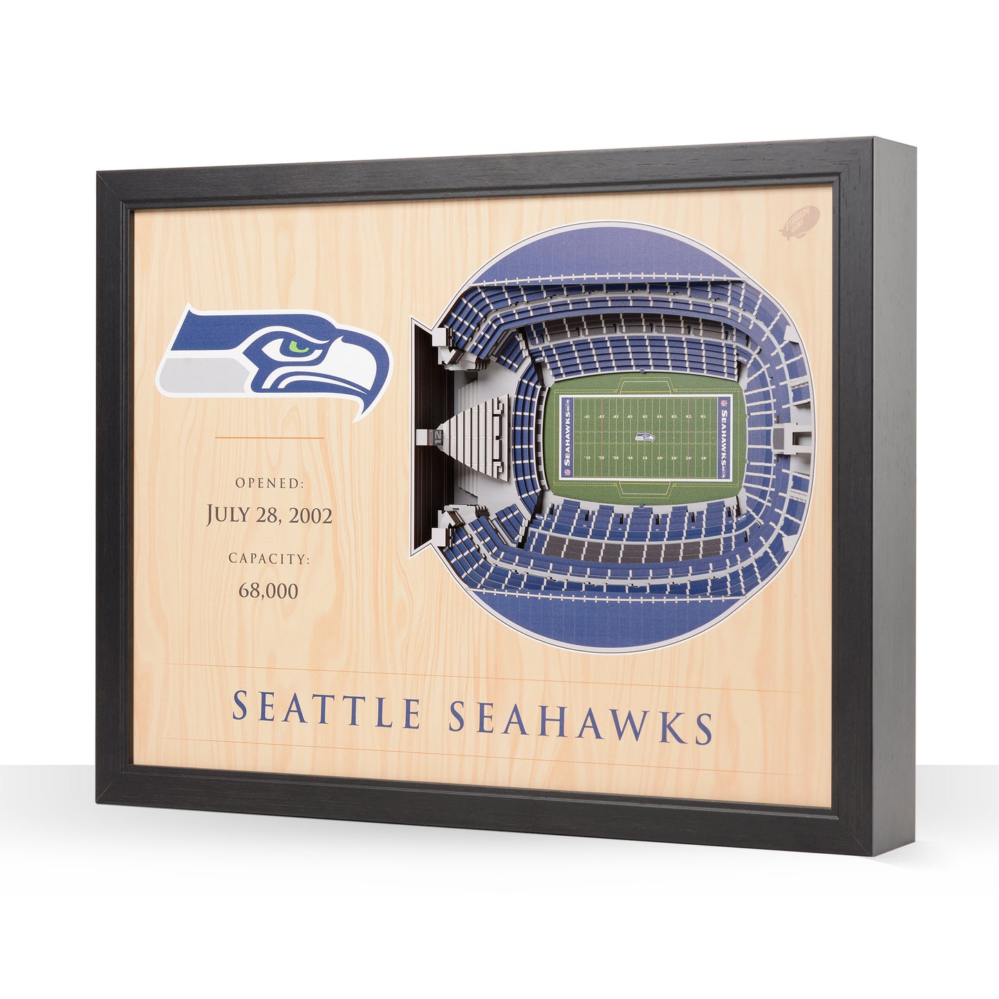 NFL Seattle Seahawks 25-Layer StadiumView Wallart