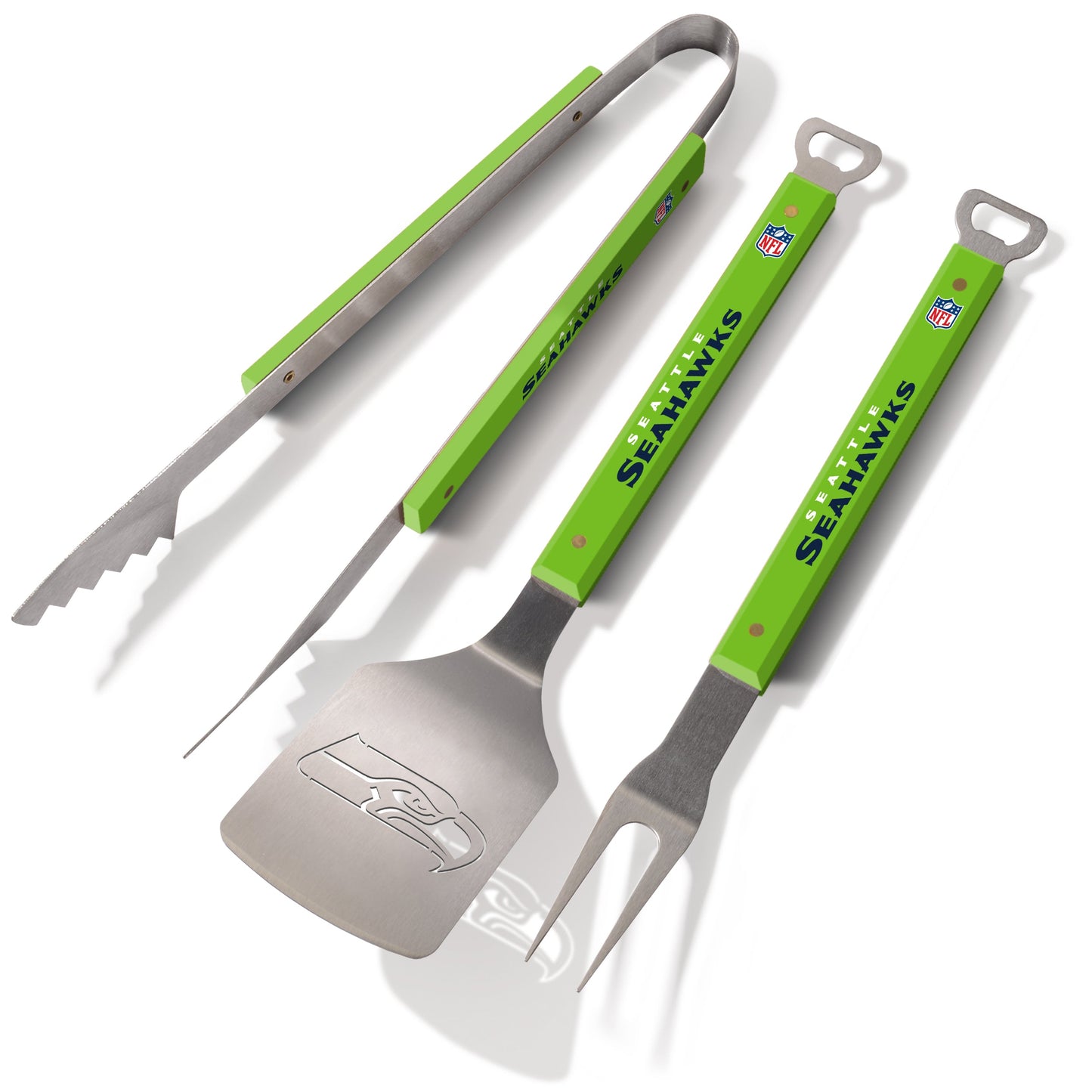 NFL Seattle Seahawks Spirit Series 3-Piece BBQ Set