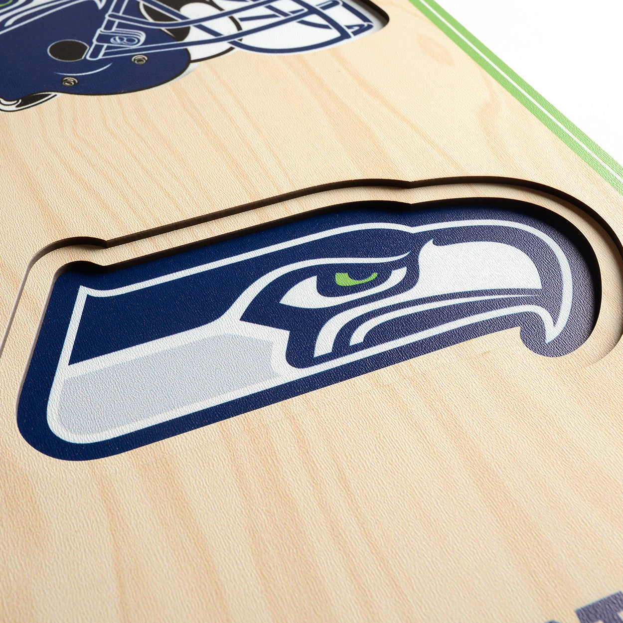 NFL Seattle Seahawks 3D Stadium Banner 8' X 32'