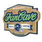 Seattle Seahawks Fan Cave Wall Art