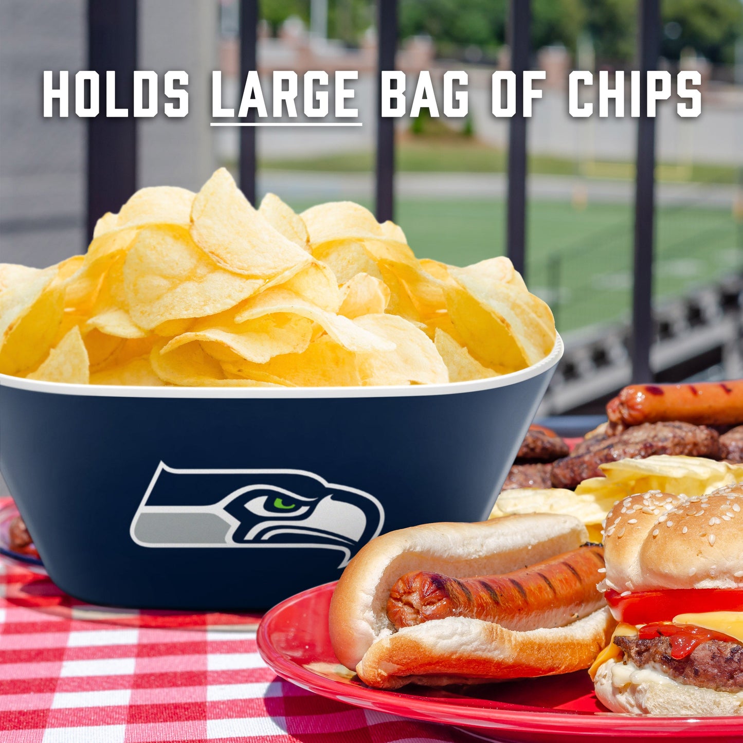 Seattle Seahawks Large Party Bowl Alt 4