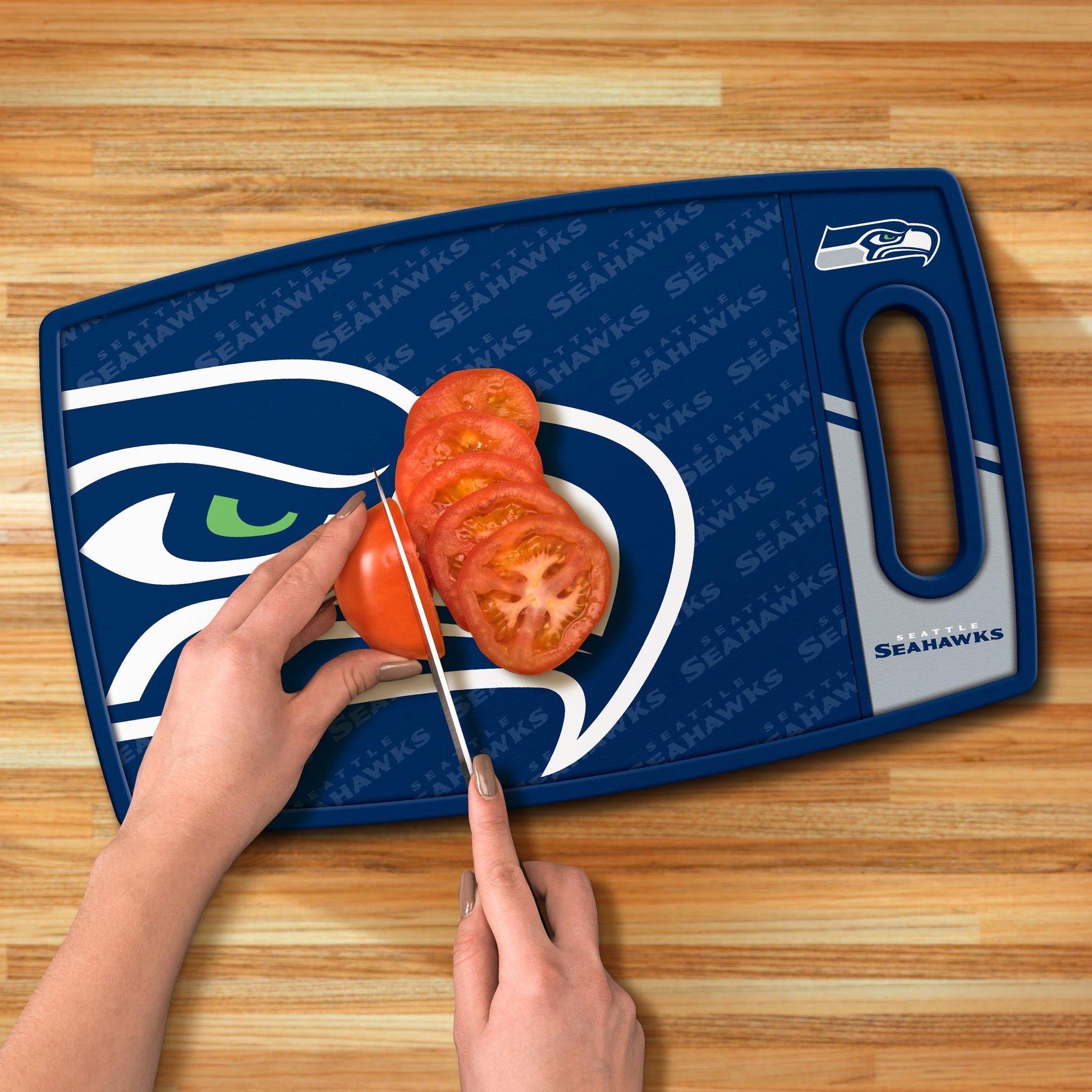 Seattle Seahawks Logo Series Cutting Board Alt 3