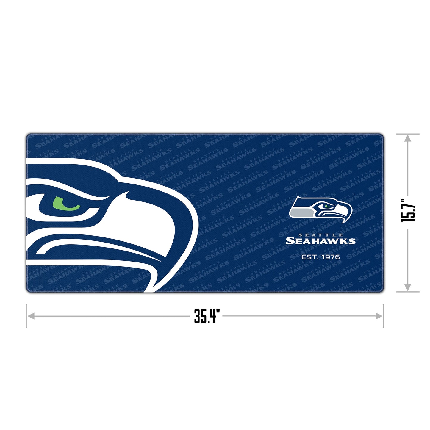 Seattle Seahawks Logo Series Desk Pad Alt 1