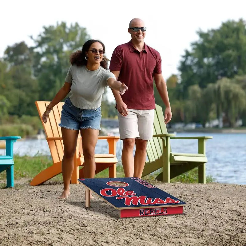 NCAA Mississippi Rebels 2' x 3' MDF Cornhole Set
