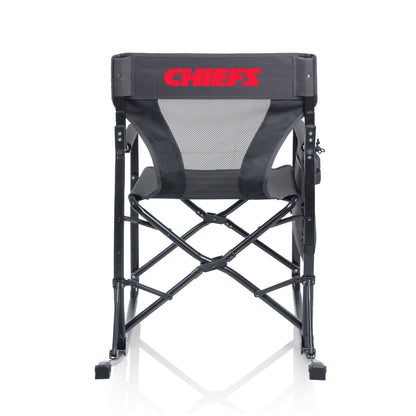 Kansas City Chiefs - Woodland Rocking Camping Chair