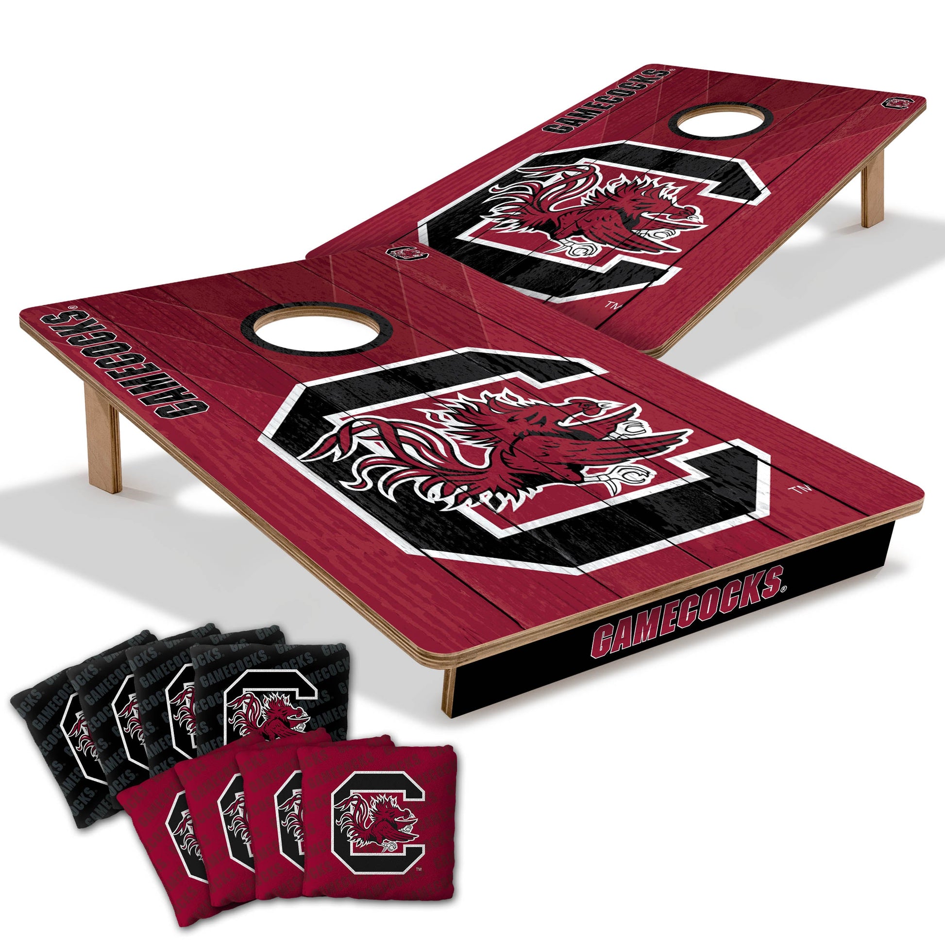 NCAA South Carolina Gamecocks 2' X 3' All-Wood Cornhole Set-main