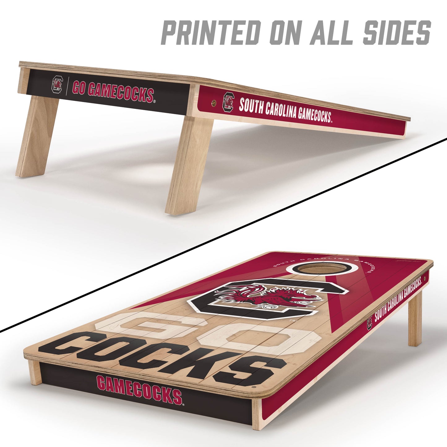 NCAA South Carolina Gamecocks 2' x 4' Slogan Series Cornhole