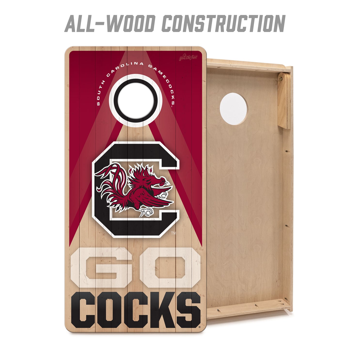 NCAA South Carolina Gamecocks 2' x 4' Slogan Series Cornhole