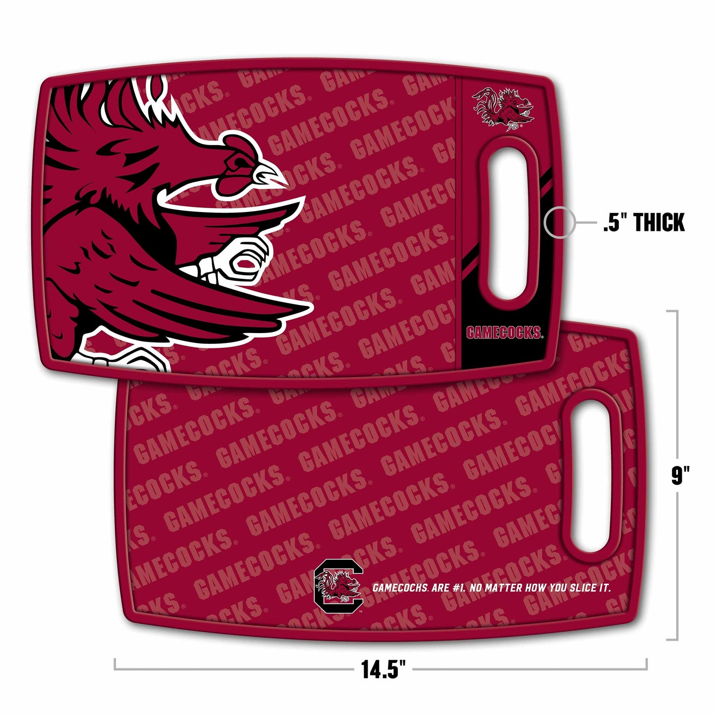 South Carolina Gamecocks Logo Series Cutting Board Alt 1