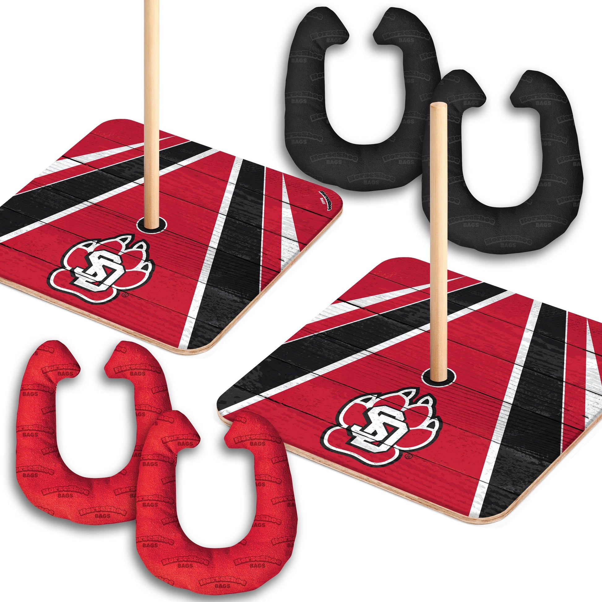 NCAA South Dakota Coyotes Horseshoe Bag Game