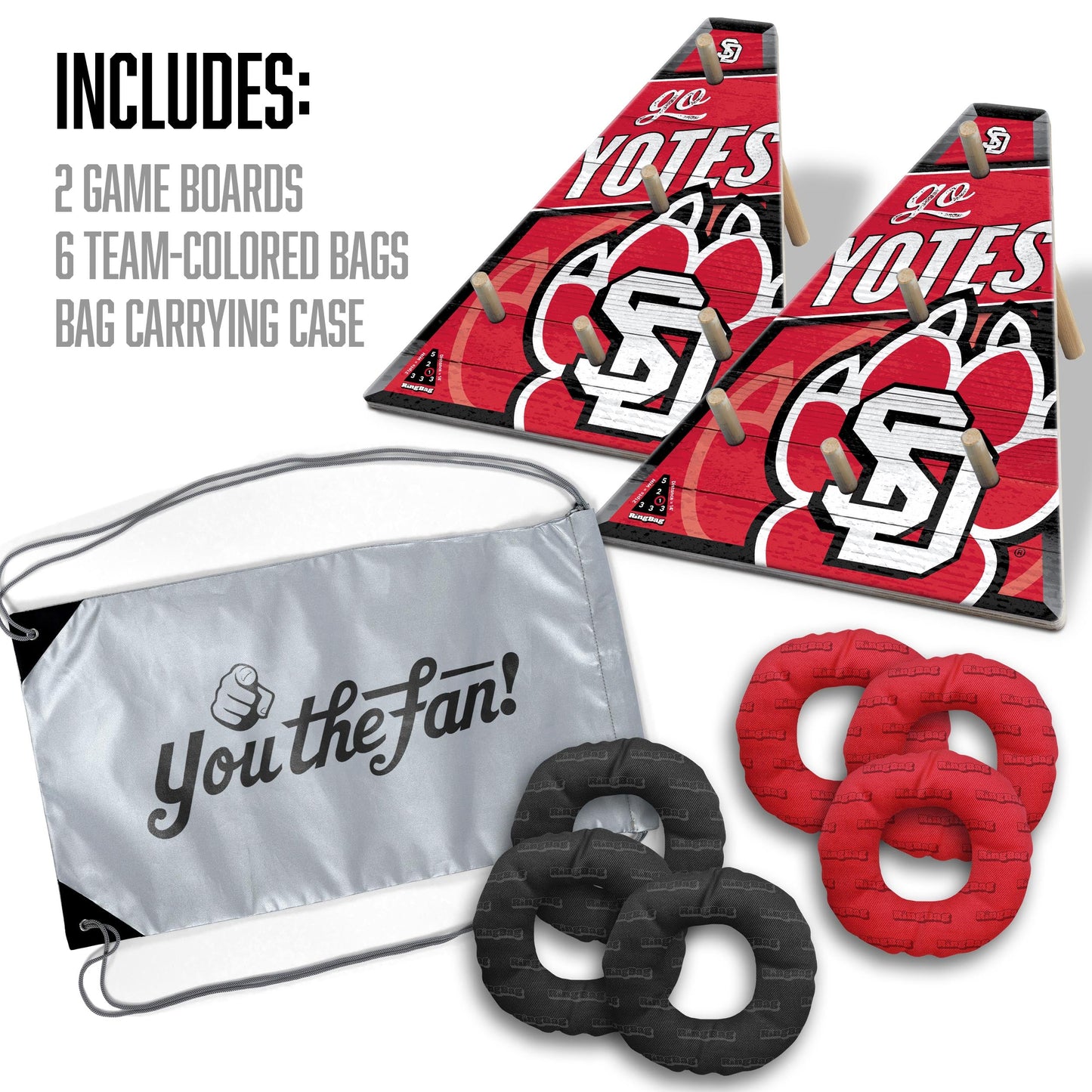 NCAA South Dakota Coyotes Ringbag Outdoor Game