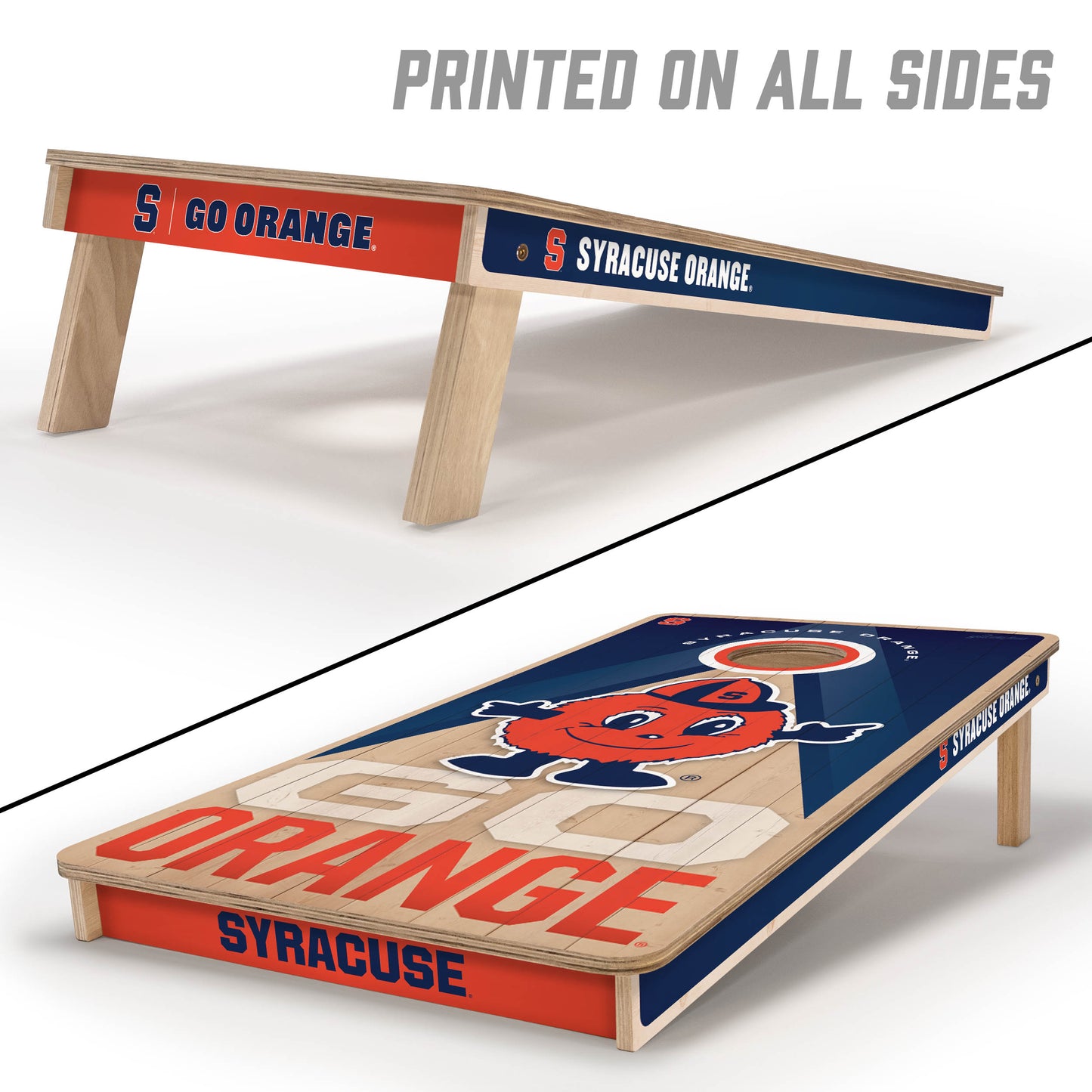 NCAA Syracuse Orange 2' x 4' Slogan Series Cornhole