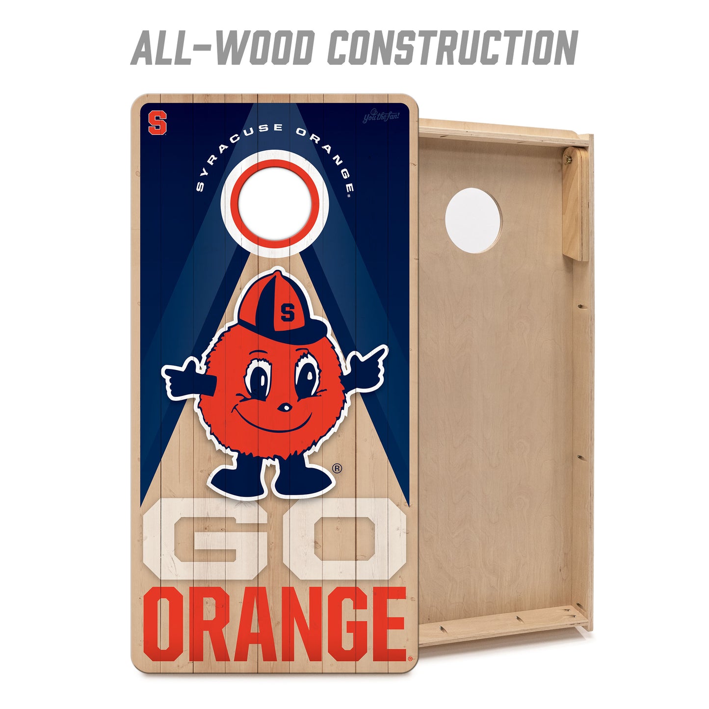 NCAA Syracuse Orange 2' x 4' Slogan Series Cornhole
