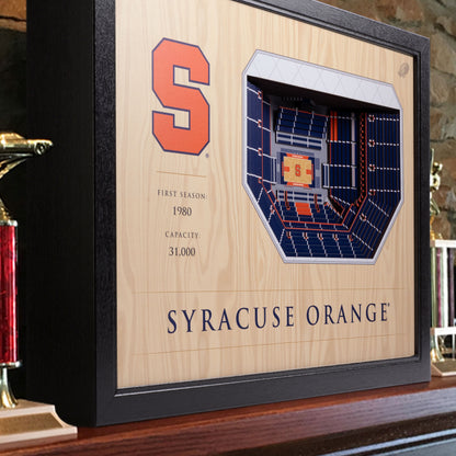 NCAA Syracuse Orange 25-Layer StadiumView Wallart
