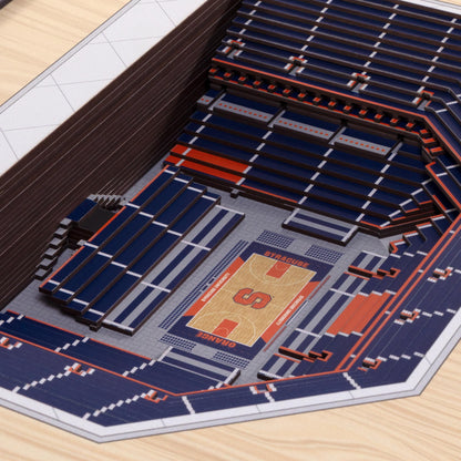 NCAA Syracuse Orange 25-Layer StadiumView Wallart