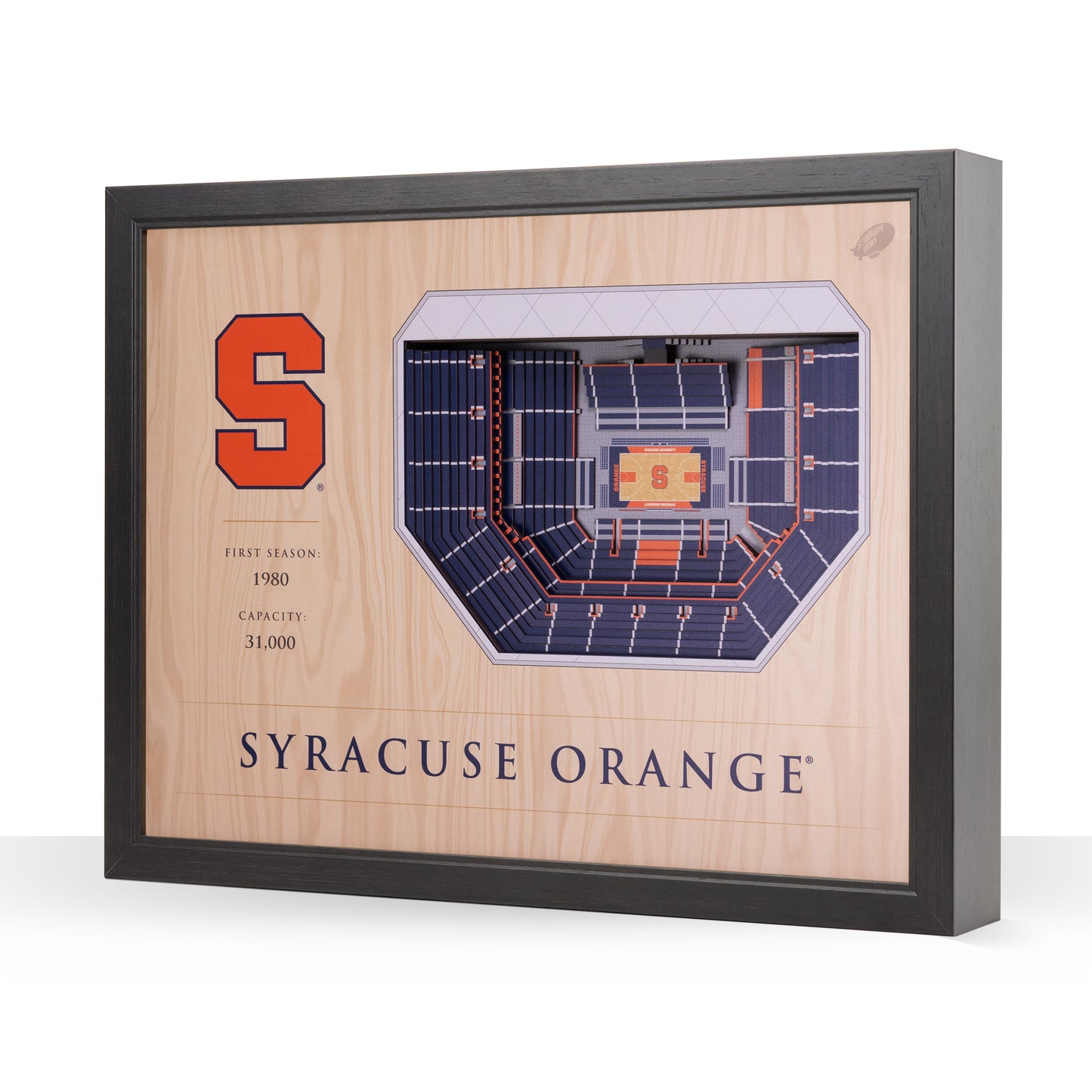 NCAA Syracuse Orange 25-Layer StadiumView Wallart