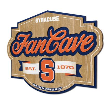 Syracuse Orange Fan Cave Sign