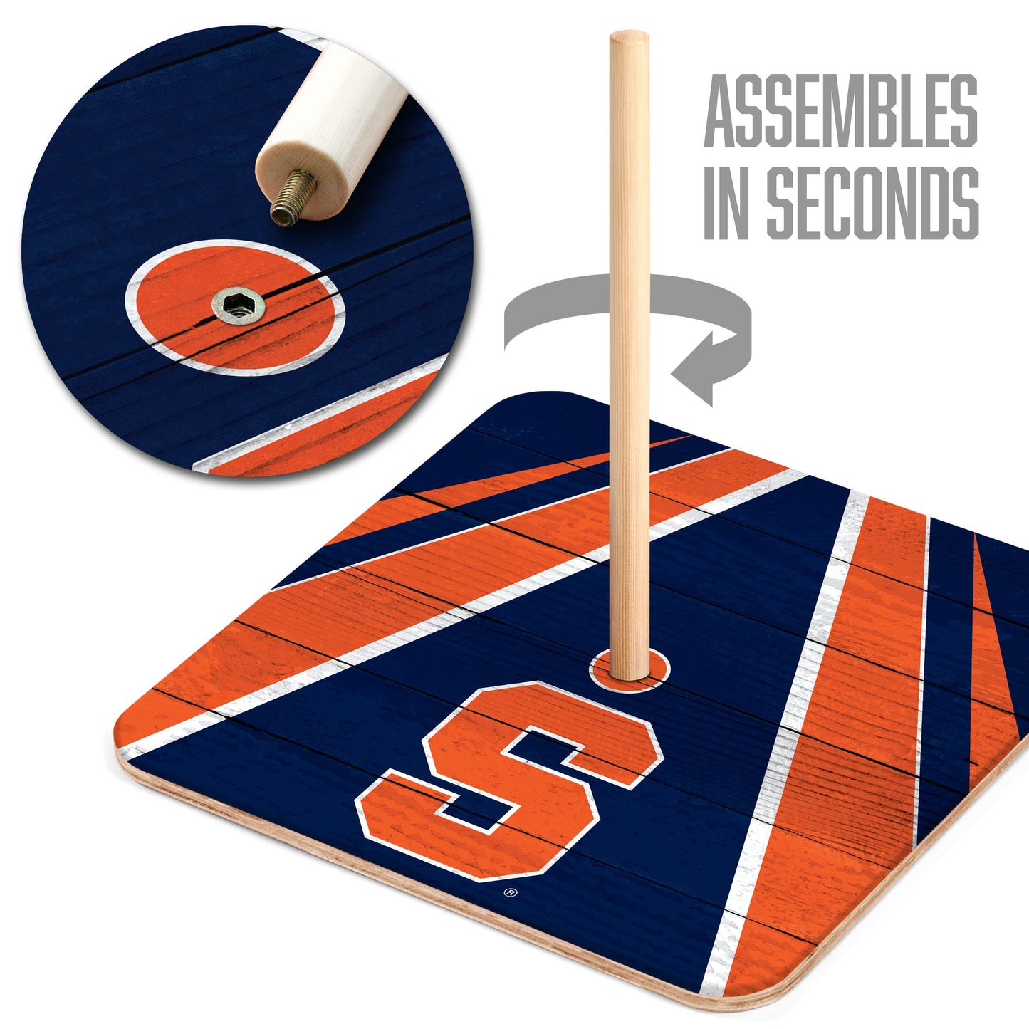 NCAA Syracuse Orange Horseshoe Bag Game
