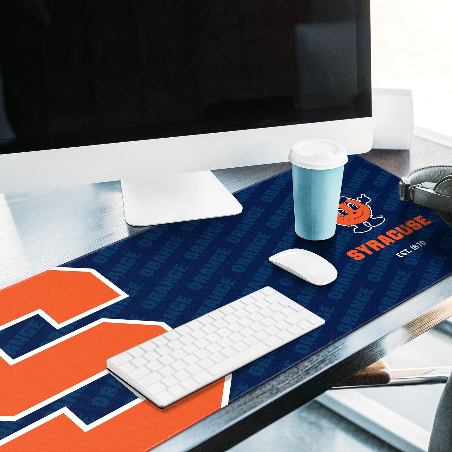 Syracuse Orange Logo Series Desk Pad Alt 2